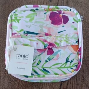 Floral Cosmetic Bag
